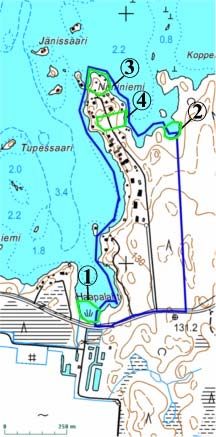 6.2 Muut luontokohteet 4 1 ja 2.