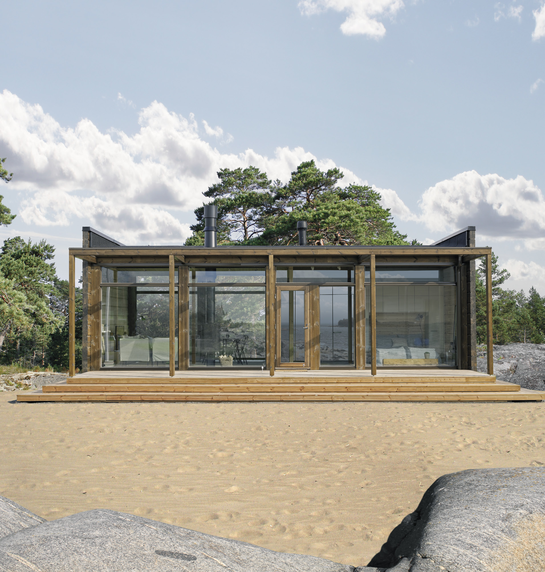 Glass House Huvilat,