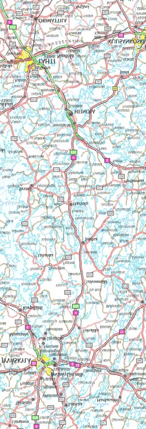 Esimerkki 2, Vt 4, Lusi - Vaajakoski Nykytila ja ongelmat Vaajakoski Pituus 110 km, KVL 3 000-6 000 ajon/vrk Leivonmäki Vaajakoski Liikenteen kasvukerroin 1,4 vuoteen 2020 mennessä Liikenne kasvanut