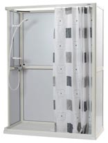 Esteettömän suihkukaapin käyttö Kaskad suihkukaappi Kaskad esteetön suihkukaappi on suunniteltu erityisesti liikuntaesteisille käyttäjille.