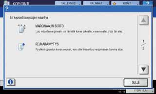 Vianetsintä Lisälaitteiden kannet Seuraavissa kuvissa on osoitettu nuolilla lisälaitteiden kannet, jotka tulee avata, jos laitteessa on paperitukoksia.