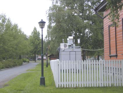LIITE 1 sivu 4/7 KUOPION KESKUSTA 2 (KASARMIPUISTO) Osoite: Tulliportinkatu 37, KUOPIO Koordinaatit: 6976827:3534231 Mittausparametrit: CO, O 3, NO, NO 2, TSP, PM10 ja laskeuma Näytteenottokorkeus: