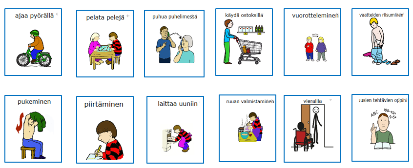 48 Liite 2 Itsestä huolehtiminen 1. Henkilökohtaiset toiminnot 2. Liikkuminen 3.