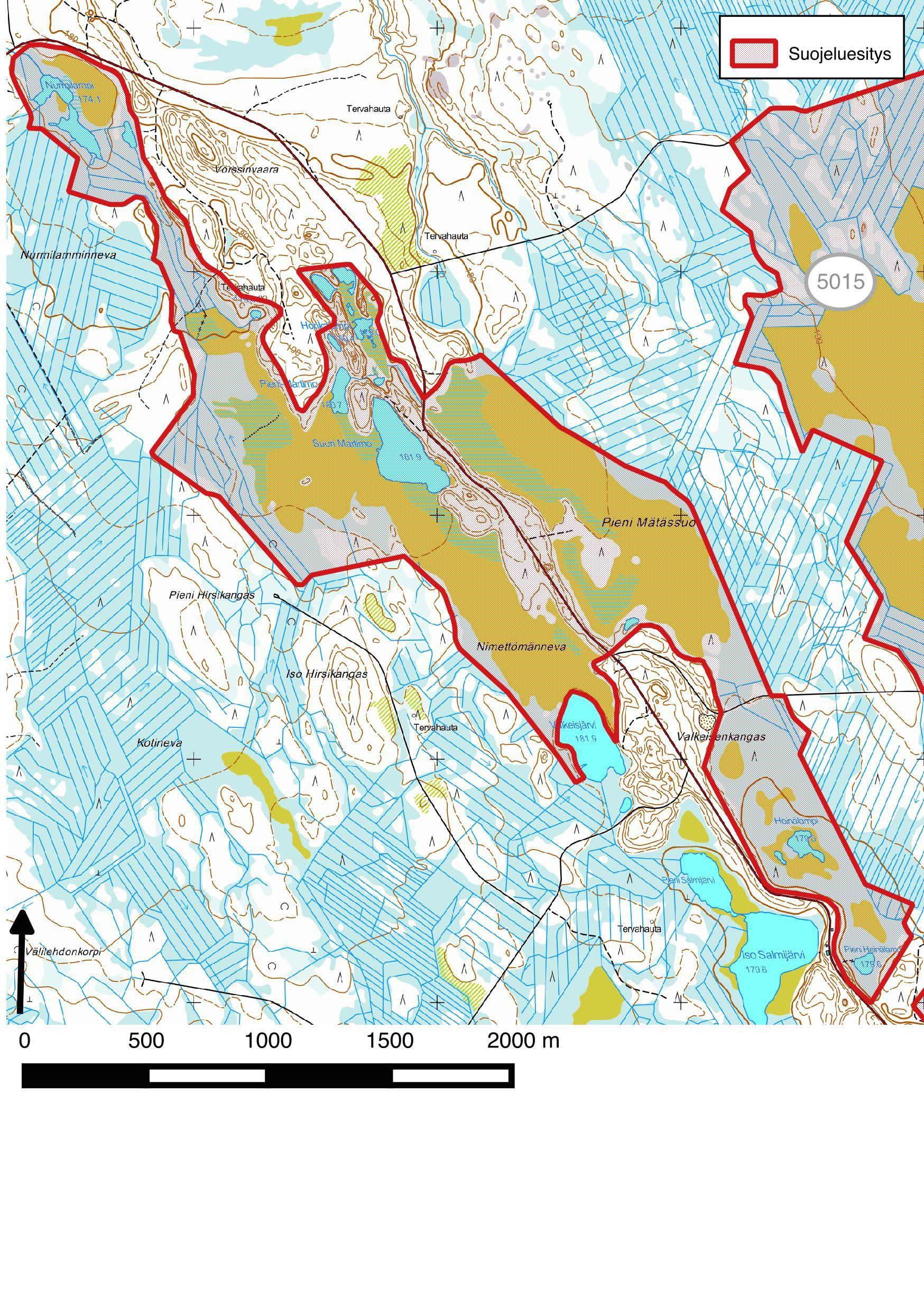 Suomenselän ja maanselän alueiden -suojelu ja ennallistamisesitys