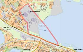 Hiedanrannan suunnittelusta on alkamassa kilpailu.
