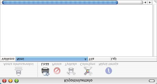 Vaihe 2 Kirjoitinohjaimen asennus Macintosh 2 USB-kaapelin käyttäjät Mac OS X 0.2.4 tai uudempi Macintosh USB Kirjoittimen kytkeminen Macintosh - tietokoneeseen ja ohjaimen asennus Osoita valikkonäytöllä kohtaa Asenna kirjoitinohjain.