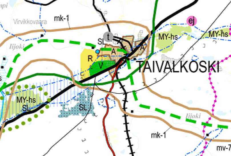 Maakuntakaava Alueella on voimassa Pohjois-Pohjanmaan maakuntakaava, jonka Ympäristöministeriö on vahvistanut 17.2.2005. Kaava on kaikilta osiltaan lainvoimainen.