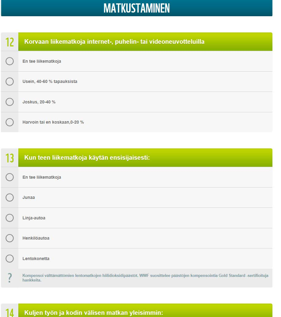 Tutkimuksista tukea wwf.