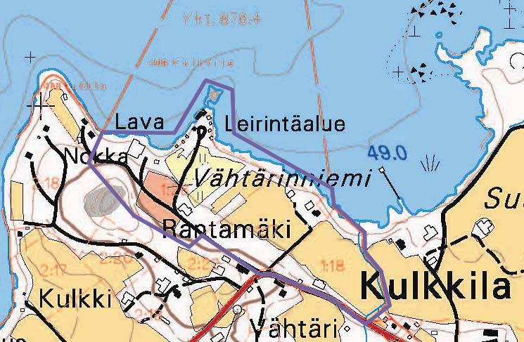 2(5) MISSÄ NYT ON TEKEILLÄ RANTA-ASEMAKAAVA? Hanke sijoittuu Sääksjärven eteläosaan Kokemäen kaupungin Kulkkilan kylään.