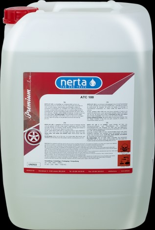 Vanteiden pesuaineet Nerta ATC 100 Nerta ATC 100 on voimakas fluorivetyhappoa sisältävä puhdistusainetiiviste.