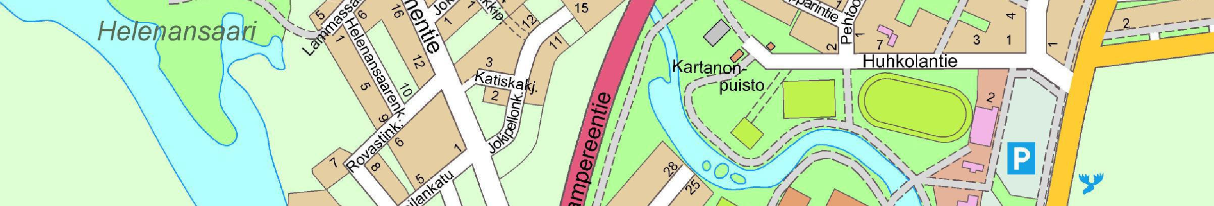 Sivu 21 LÄHIAIKOINA VIREILLE TULEVAT Takkulan teollisuusalueen laajennus Vesiniityntien ja Huikankadun rajaamalle peltoalueelle Kaupunki on hankkinut omistukseensa Takkulan teollisuusalueelta