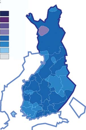 Joulukuu toi pakkasta ja lunta myös etelään Kuukauden alkaessa hyvin lauha ja kostea etelänpuoleinen ilmavirtaus oli vaihtumassa kuivempaan ja vähän kylmempään ilmamassaan.