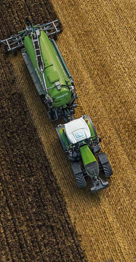 TESTATUSTI PARAS SUORITUSKYKY Testattua taloudellisuutta. Taloudellisempi ja suorituskykyisempi Parhaista parhailla Fendt-traktoreilla on Fendt Efficient Technology -merkintä.