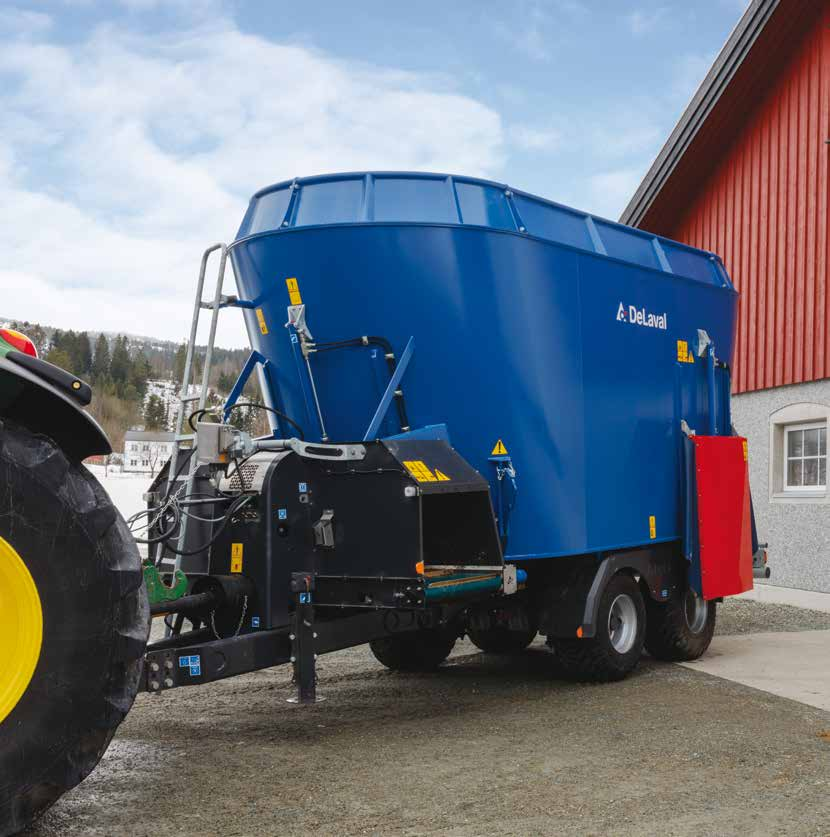 DeLaval ajettavat mikserit -