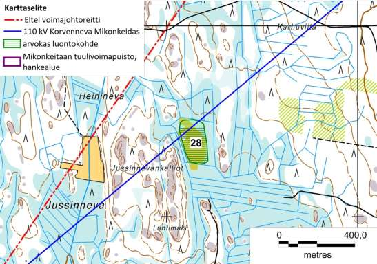 88 (265) Korvennevan tuulivoimapuisto FCG SUUNNITTELU JA TEKNIIKKA OY 28.