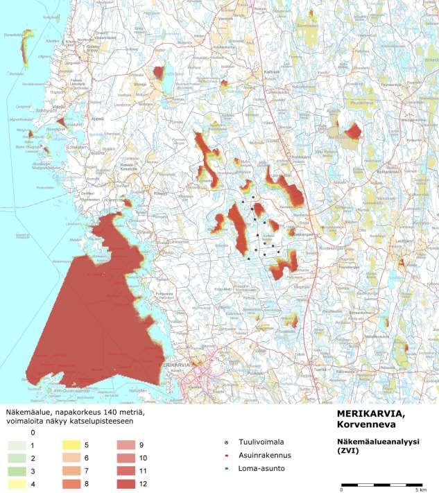 FCG SUUNNITTELU JA TEKNIIKKA OY Korvennevan tuulivoimapuisto 187 (265) Kuva 11.20.