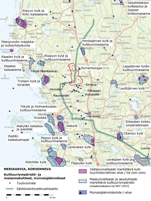 190 (265) Korvennevan tuulivoimapuisto FCG SUUNNITTELU JA TEKNIIKKA OY Kuva 11.21.
