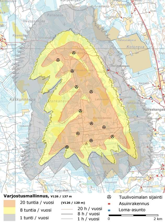 FCG SUUNNITTELU JA TEKNIIKKA OY Korvennevan tuulivoimapuisto 57 (265