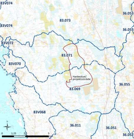 62 (265) Korvennevan tuulivoimapuisto FCG SUUNNITTELU JA TEKNIIKKA OY 9.4.3.
