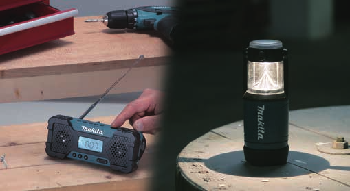 Akkuvalaisimet ja radiot 10,8V 31 Valaisin STEXML101 10.8V -Ilman akkua ja laturia! Pienikokoinen valaisin Erittäin pienikokoinen ja tehokas LED -valaisin Makitan 10,8V akuille.