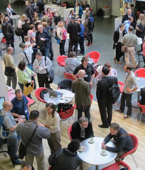 Globaalin tason tapahtuma Edinburghissa järjestetyssä vuoden 2012 konferenssissa yhteensä 460 osallistujaa 40
