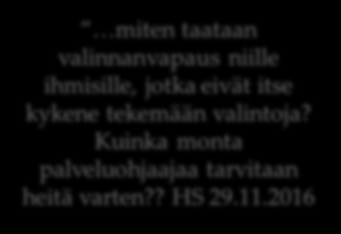 Moninaiset ohjauksen kontekstit: mitkä prosessit ohjaustyön kohteena? 1. opinto- ja työuran siirtymät 2.