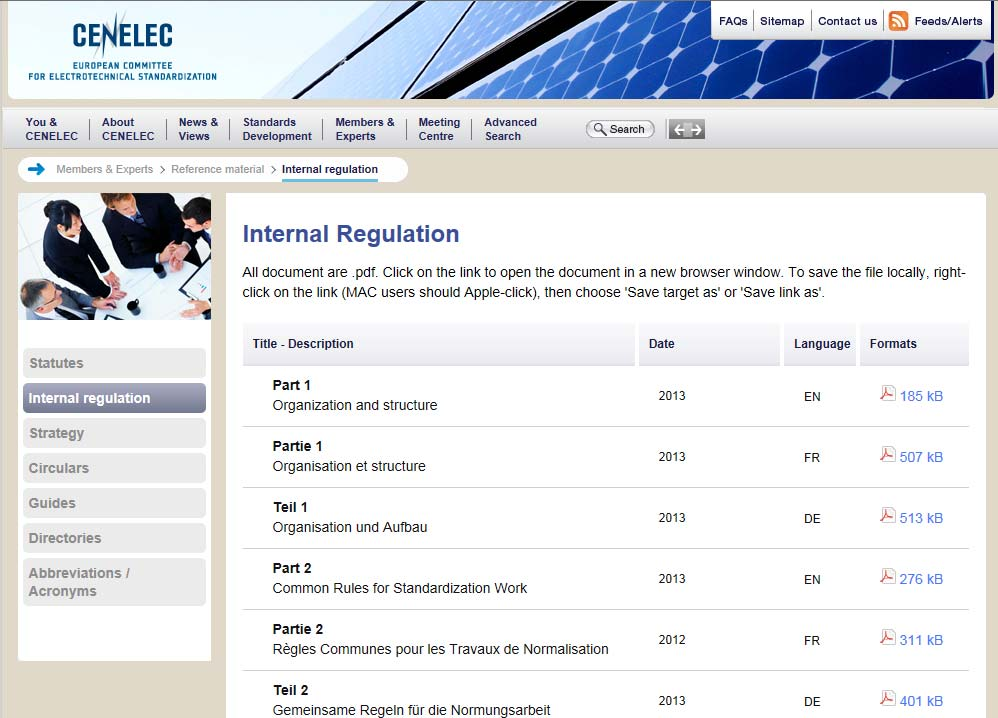 CENELEC säännöt,