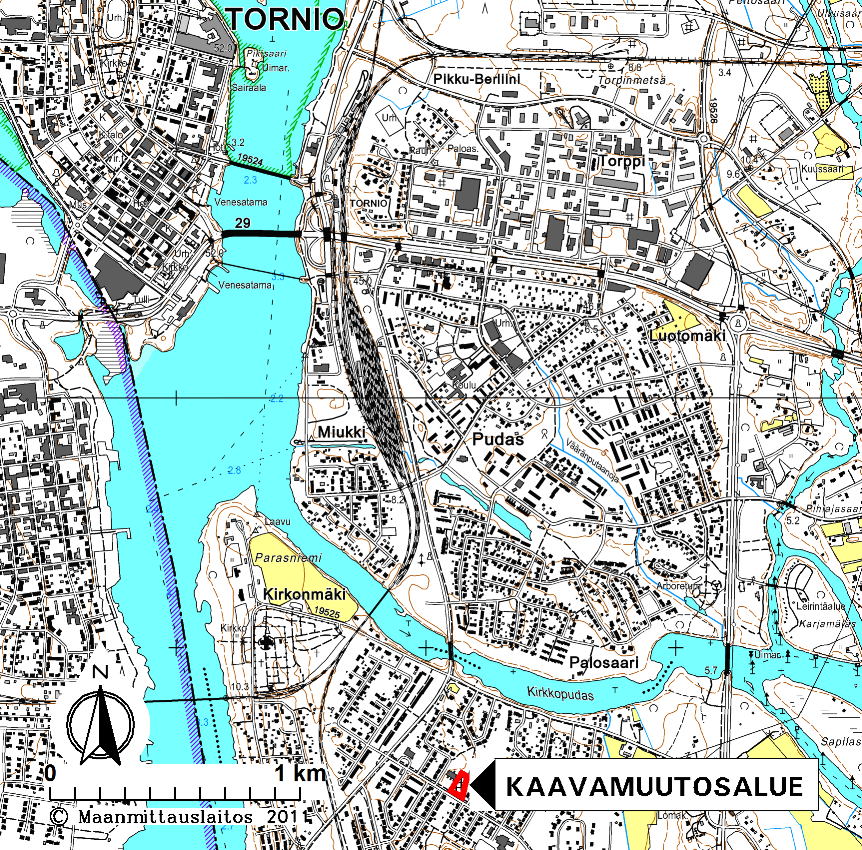 TORNION KAUPUNKI Tekniset palvelut Kaupunkirakenne 29.5.