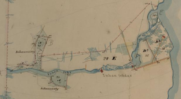 Pohjanmaan maanmittaustoimisto PÖYTÄKIRJAN LIITE 4 16 (20) Moksun talon osti 1829 Josef Sara-aho, joka omisti tuolloin Sara-ahon tilan.