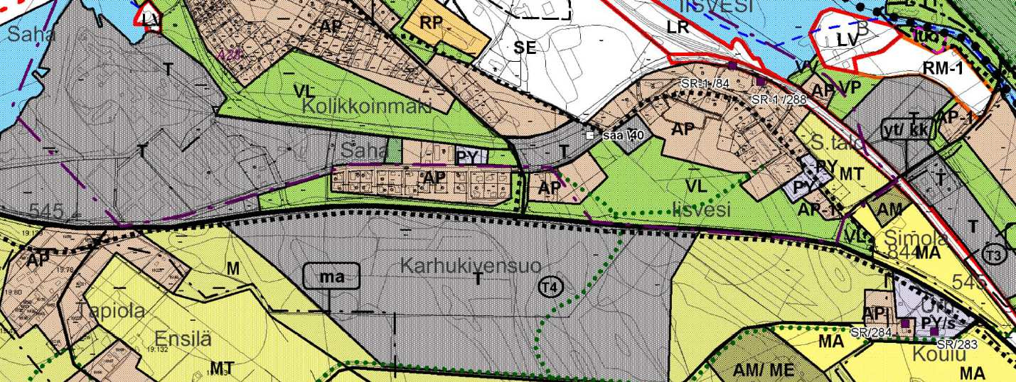 SUONENJOKI Suvilahden yleis- ja asemakaavamuutokset Yleiskaava Iisveden alueella on voimassa Suonenjoen kaupunginvaltuuston 14.6.2010 hyväksymä Suonenjoen taajama-alueiden osayleiskaava.