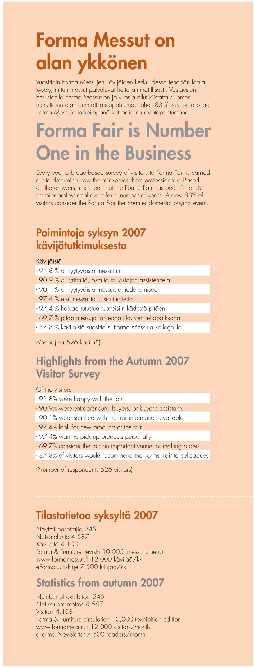 Lahjat, kortit ja paperituotteet Gift articles and stationary Forma Messut on lahja, taloustavara ja kodinsisustusalan merkittävin ammattitapahtuma Suomessa.