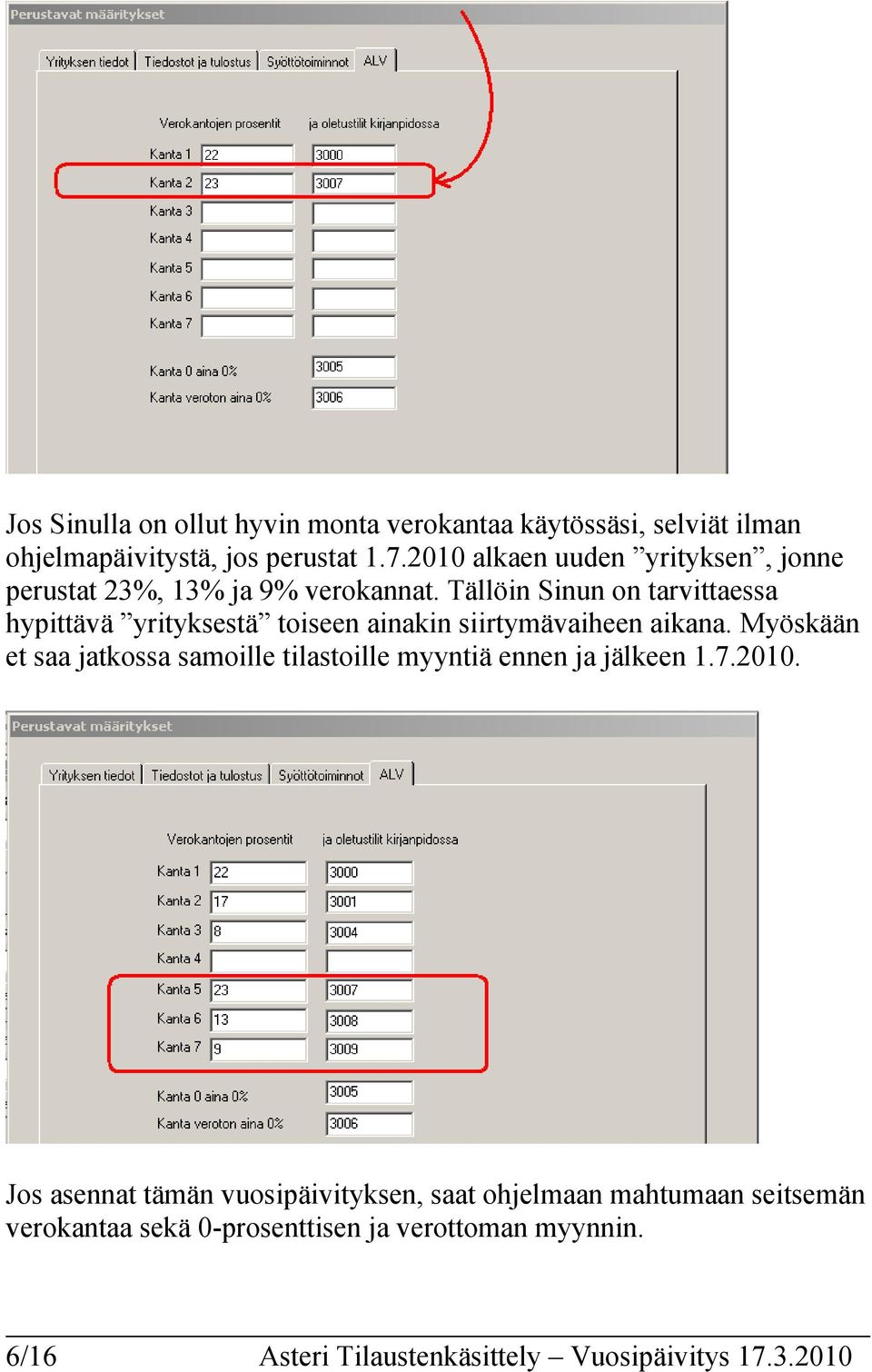 Tällöin Sinun on tarvittaessa hypittävä yrityksestä toiseen ainakin siirtymävaiheen aikana.