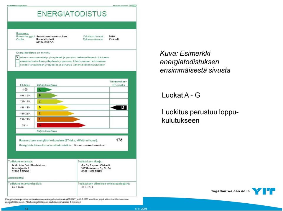 ensimmäisestä sivusta Luokat