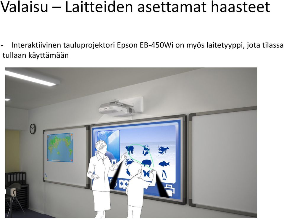 tauluprojektori Epson EB-450Wi on