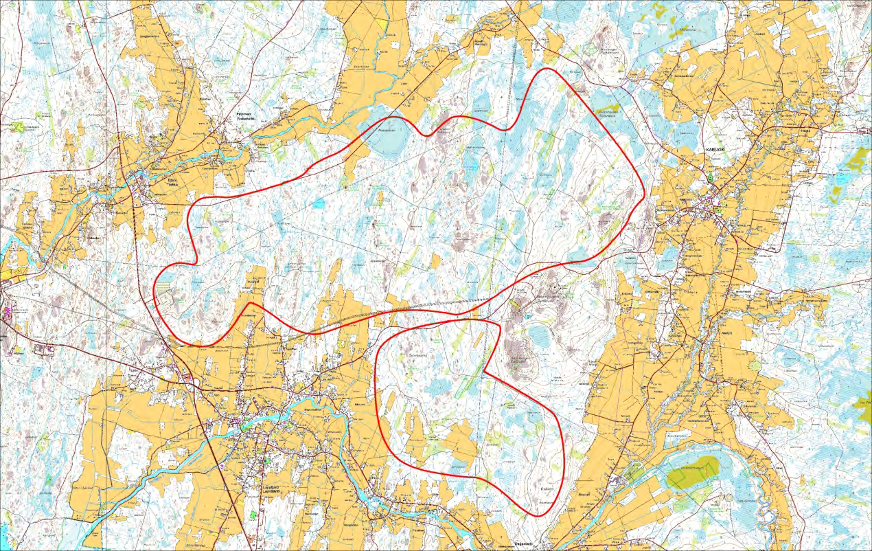 Silvestris luontoselvitys oy Dagsmark linnustoselvitys 2013 3 (35) 1. Johdanto O2 Finland suunnittelee tulivoimapuiston Dagsmarkin alueella.