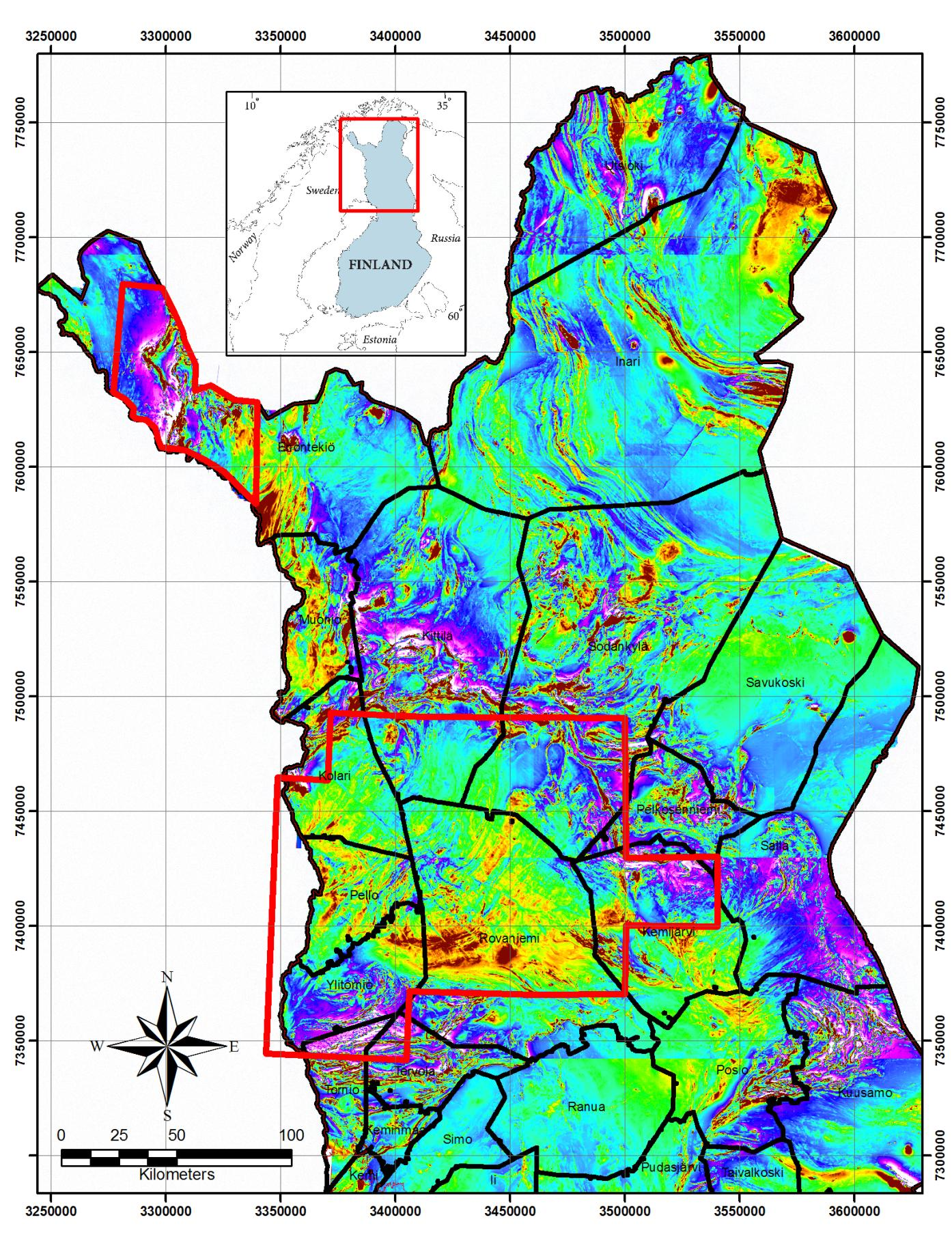 GEOLOGIAN TUTKIMUSKESKUS HANKE 2551011 LOPPURAPORTTI 3 Kuva 1.