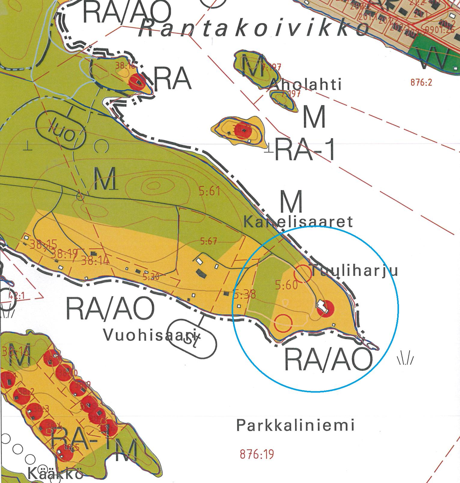 3 Keskustaajaman länsiosien osayleiskaava Alueella on voimassa Etelä-Savon Ely-keskuksen 12.3.2007 vahvistama osayleiskaava.