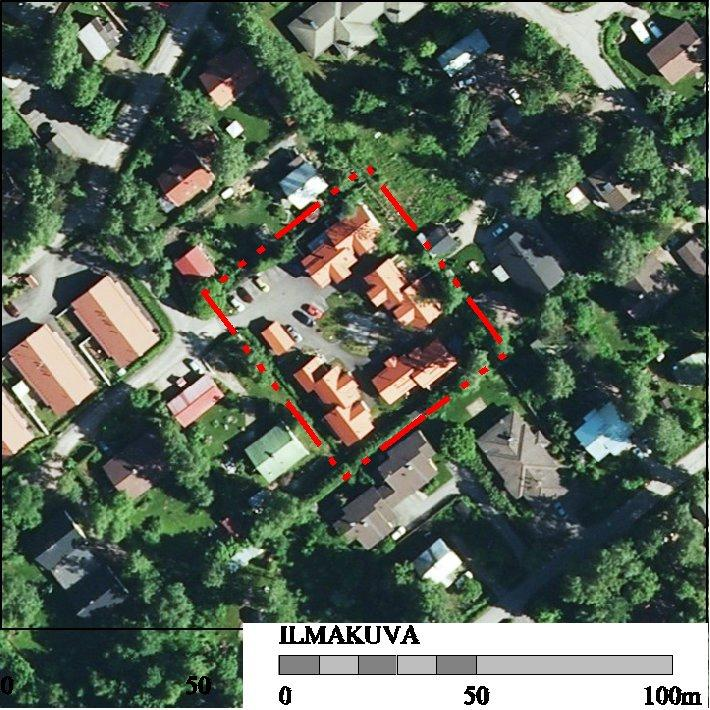 Asemakaavan muutos, nro 002109, 28.2..2011 3 Lähtökohdat Kuovikuja 4, rakennettu tilanne korttelin 81384 tontilla 6 3.