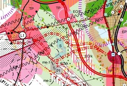 108 1.37 Pulkajärvi Pulkajärven Natura-alue Kuva 36. Ote Maakuntakaavaluonnoksesta Pulkajärven kohdalla.