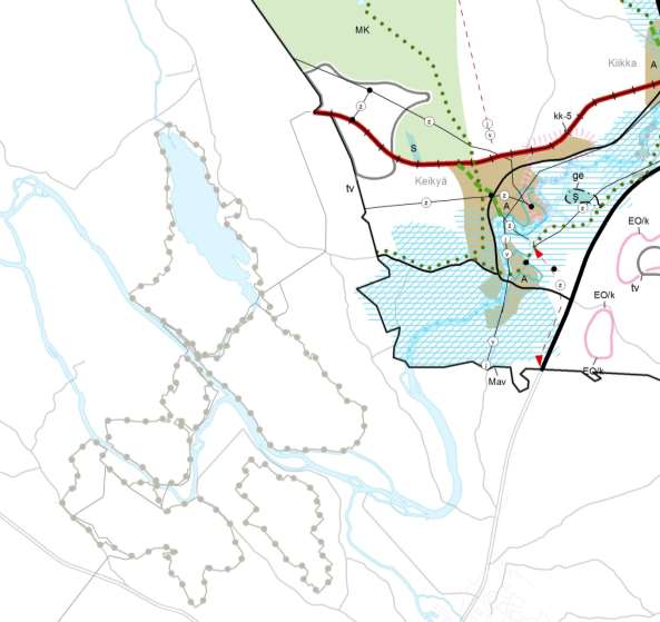 116 1.39 Puurijärvi Isosuo Puurijärvi-Isosuo Kuva 38. Ote Maakuntakaavaehdotuksesta (MKH 14.3.2016) Puurijärvi - Isosuon Natura-alueen ympäristöstä.