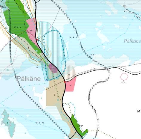 48 Vedenhankinnan kehittämisperiaatemerkinnän laajentuminen ei muuta merkinnän vaikutuksia Keiniänrannan osalta.