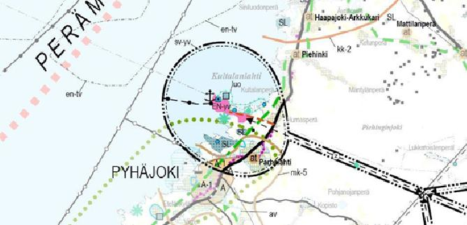 Pyhäjoella on voimassa myös maakuntavaltuuston 22.2.2010 hyväksymä Hanhikiven ydinvoimamaakuntakaava, jonka ympäristöministeriö vahvisti 26.8.