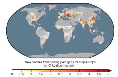 Maatalouden globaali nykytila Foley, J.A. et al. 2011. Solutions for the cultivated planet.