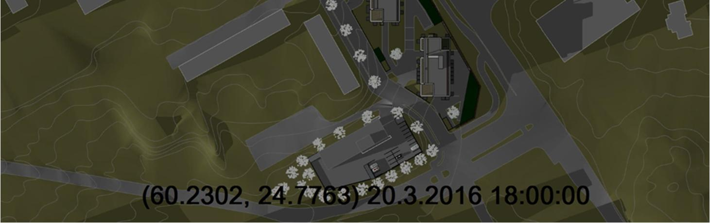34 (38) KUVA: Kesäpäivänseisauksen varjostustilanne klo 18. Optiplan Oy.