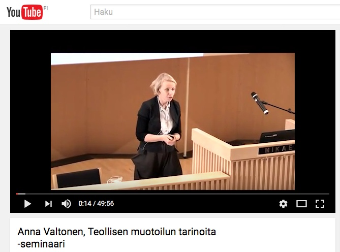Vaihtoehtoaineisto 1. luentokerta https://www.youtube.com/watch?