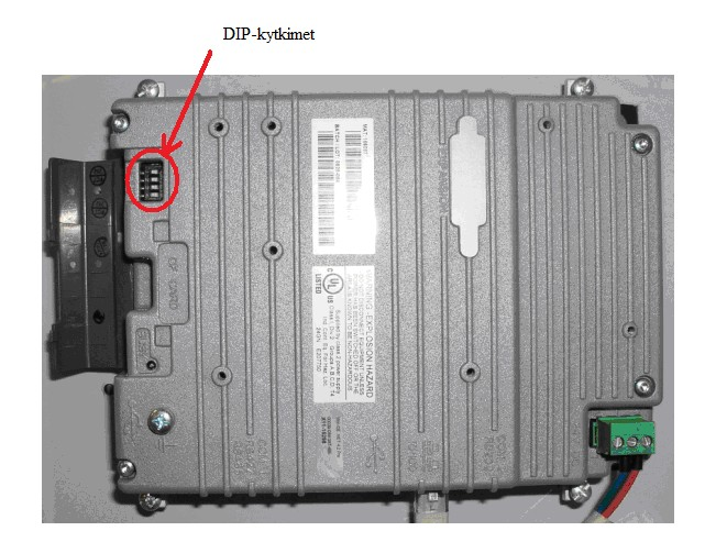 TUTKINTOTYÖ 26(45) 5.3 Operointipaneelin TCP/IP-konfigurointi 1.