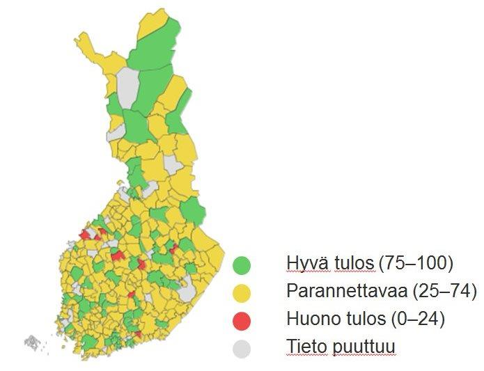 Liikunta hyvinvointikertomuksessa https://www.thl.