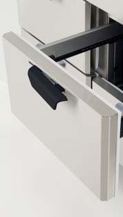 ENGLISH TO REMOVE A HANDLE The handles of the doors and drawers are removable. You can easily change a damaged handle to a new one. - Check that the ambient temperature is not too high.
