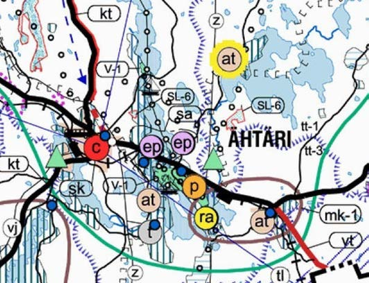 ÄHTÄRIN KAUPUNKI KESKUSTAAJAMAN ASEMAKAAVAN MUUTOS OSAKORTTELI 83 8 Ympäristönsuojelu ja ympäristöhäiriöt Ähtärin kaupunki on suorittanut Tankki Oy:n tontilla meluselvityksen vuonna 2006.