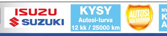 12 WWW.SUOMENVAIHTOAUTOT.NET Kysy Myyntihinta 16 900.00 Toimituskulut 100.00 Luoton perustamiskulut 185.000 Yhteensä 17185.00 Vaihtoauton hyvityshinta 0.00 Vaihtoauton loppuvelka 0.